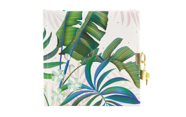 Goldbuch Tagebuch Tropical White