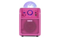 Vonyx Lautsprecher SBS50P Karaoke Speaker Pink