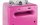 Vonyx Lautsprecher SBS50P Karaoke Speaker Pink