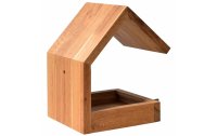 dobar green label Vogelfutterhaus Bauhaus III, 16 x 19 x 22 cm, Holz