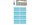 Herma Stickers Tiefkühletiketten Eiskristalle 26 x 40 mm, Blau