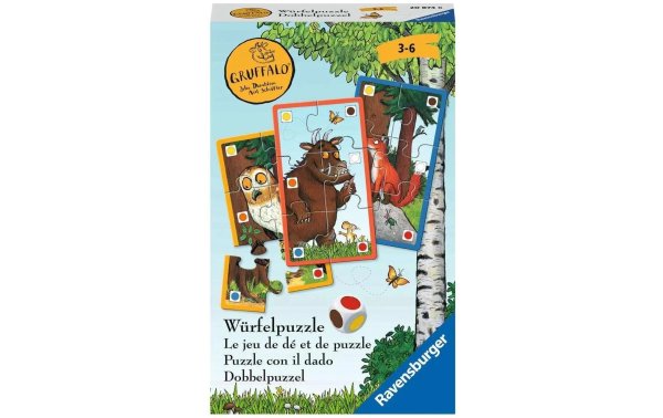 Ravensburger Kinderspiel Gruffalo Würfelpuzzle