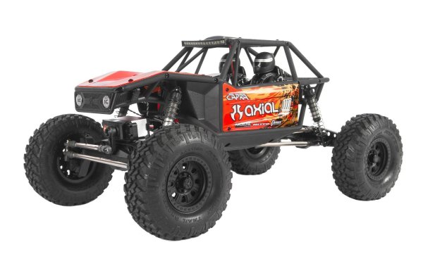 Axial Rock Racer Capra 1.9 Unlimited ARTR Rot, ARTR, 1:10