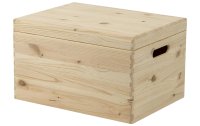 Holz Zollhaus Aufbewahrungsbox mit Deckel, Kiefer 30 x 23...