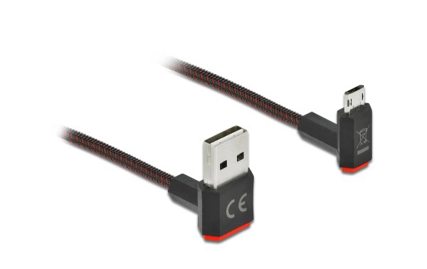 Delock USB 2.0-Kabel EASY-USB USB A - Micro-USB B 2 m