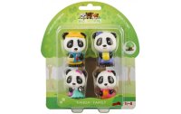 KLOROFIL Figurenset 4er-Set Familie «Panda»