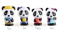 KLOROFIL Figurenset 4er-Set Familie «Panda»