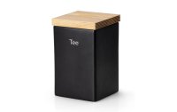 Continenta Teebeutel-Box Keramik Schwarz
