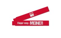 Tox-Dübel Doppelmeter «Finger Weg – MEINER», 2 m