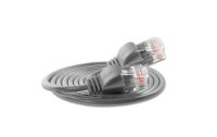 SLIM Slimpatchkabel  Cat 6, UTP, 2 m, Grau