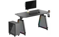 Ultradesk Gaming Tisch Booster Schwarz