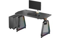 Ultradesk Gaming Tisch Booster Schwarz