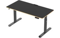 Ultradesk Gaming Tisch Pulsar Schwarz