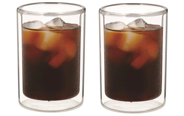 DeLonghi Kaffeebecher Cold Brew DLSC324 220 ml, 2 Stück, Transparent