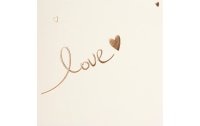 Goldbuch Hochzeitsalbum Raining Hearts Beige