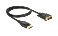 Delock Kabel DisplayPort – DVI-D, 1 m 4K/30Hz, passiv