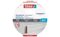 tesa Montageband 5 m x 19 mm für Tapeten + Putz