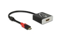 Delock Adapter 4K/60Hz, aktiv. HDR support USB Type-C - HDMI