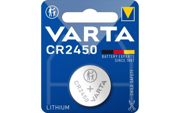 Varta Knopfzelle CR2450 1 Stück