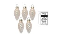 INGES CHRISTMAS DECOR Tannenzapfen Champagne 4.5 cm 12...