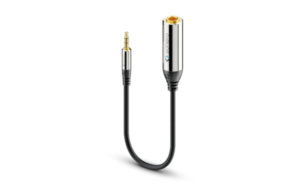 sonero Audio-Kabel 3.5 mm Klinke - 6.3 mm Klinke 0.25 m