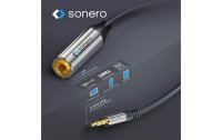 sonero Audio-Kabel 3.5 mm Klinke - 6.3 mm Klinke 0.25 m