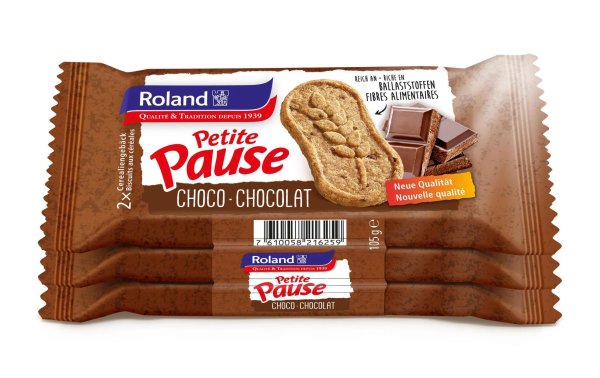 Roland Snacks Snack Petite Pause Chocolat 3 x 35 g