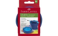 Faber-Castell Wasserbecher Clic&Go Blau