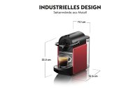 DeLonghi Kaffeemaschine Nespresso Pixie EN124.R Rot/Schwarz