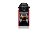 DeLonghi Kaffeemaschine Nespresso Pixie EN124.R Rot/Schwarz