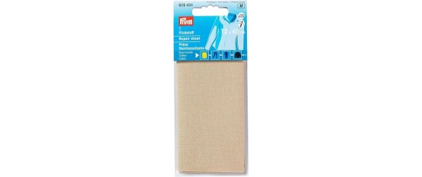 Prym Flickstoff 12 x 45 cm, aufbügelbar, Beige