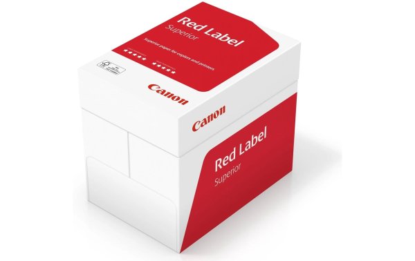 Canon Druckerpapier Red Label Superior A4, 80 g/m², 2500 Blatt