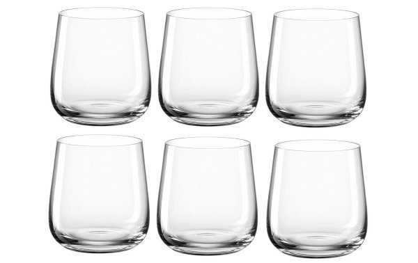 Leonardo Whiskyglas Brunelli 400 ml, 6 Stück, Transparent