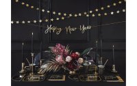 Partydeco Girlande Happy New Year 66 x 18 cm, Gold