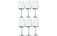 Schott Zwiesel Rotweinglas Sensa 660 ml, 6 Stück, Transparent