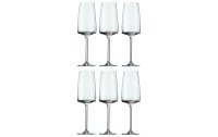 Schott Zwiesel Sektglas Sensa 388 ml, 6 Stück, Transparent