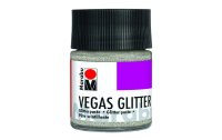Marabu Glitzerpaste Vegas Gilette Silber 50 ml