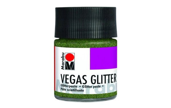 Marabu Glitzerpaste Vegas Grün 50 ml