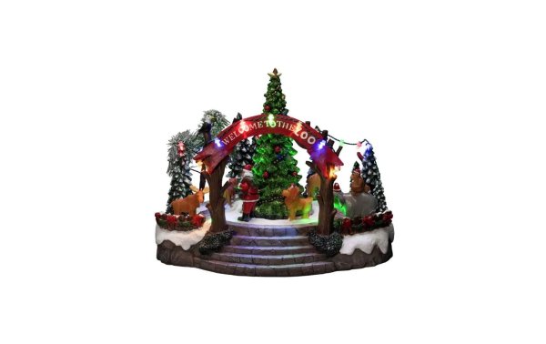 Konstsmide LED-Figur Szenerie Weihnachtszoo, 20 cm