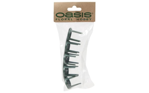 Oasis Steckschaum-Halter mit Knetkleber, 5 Stück
