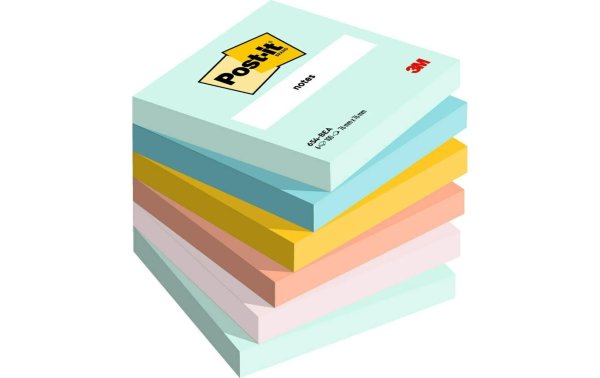 Post-it Notizzettel Beachside Collection, 76 x 76 mm