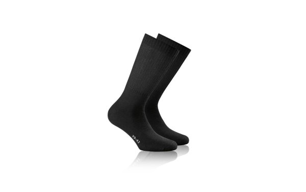 Rohner Socks Sportsocken Schwarz 15er-Pack