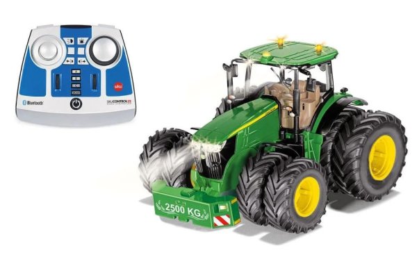 Siku Traktor John Deere 7290R Doppelreifen, mit Controller 1:32