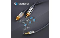 sonero Audio-Kabel 3.5 mm Klinke - Cinch 3 m