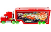 Mattel Cars Disney and Pixar Cars Glow Racer Mack Transporter Set