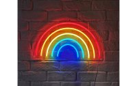 Vegas Lights LED Dekolicht Neonschild Regenbogen 45 x 26 cm