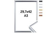 Dörr Bilderrahmen New York Grau, 29.7 x 42 cm