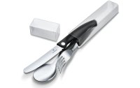 Victorinox Besteck-Set Swiss Classic 3-teilig, Schwarz/Silber