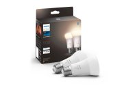 Philips Hue Leuchtmittel White, 9.5 W, E27, 2 Stück, Bluetooth