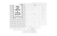 Creativ Company Papiersatzeinlage 5-Wochen-Plan, 142 x 210 mm, 7 Seiten